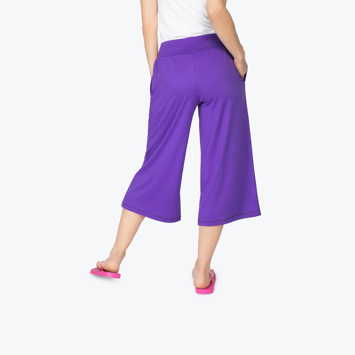 Coupe Wide Leg Pants Violet
