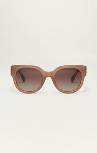 Lunch Date Sunglasses Taupe Gradient