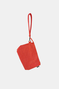 Terry Cloth Wristlet Coral