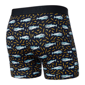 ULTRA Soft Boxer Brief / Fish & Chips Navy