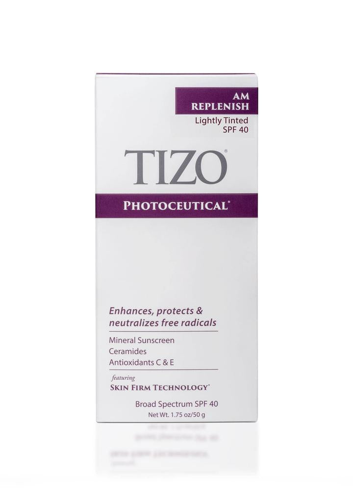 TIZO® AM Replenish Lightly Tinted SPF 40 PHOTOCEUTICAL