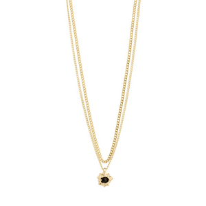 ACT Recycled Necklace 2-in-1 Gold-plated