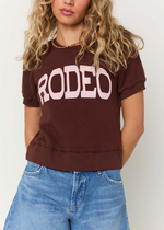 Load image into Gallery viewer, Short Sleeve Shrunken Rodeo Sweatshirt
