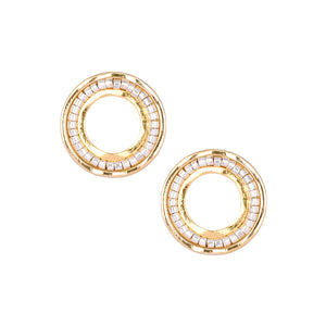 Maria Mishky Melted Circle Earring