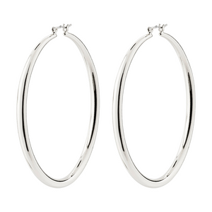 PRIYA Recycled Large Hoop Earrings 60 mm