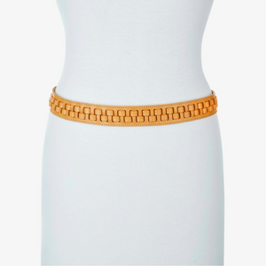 Monika Vachetta Leather Belt Natural