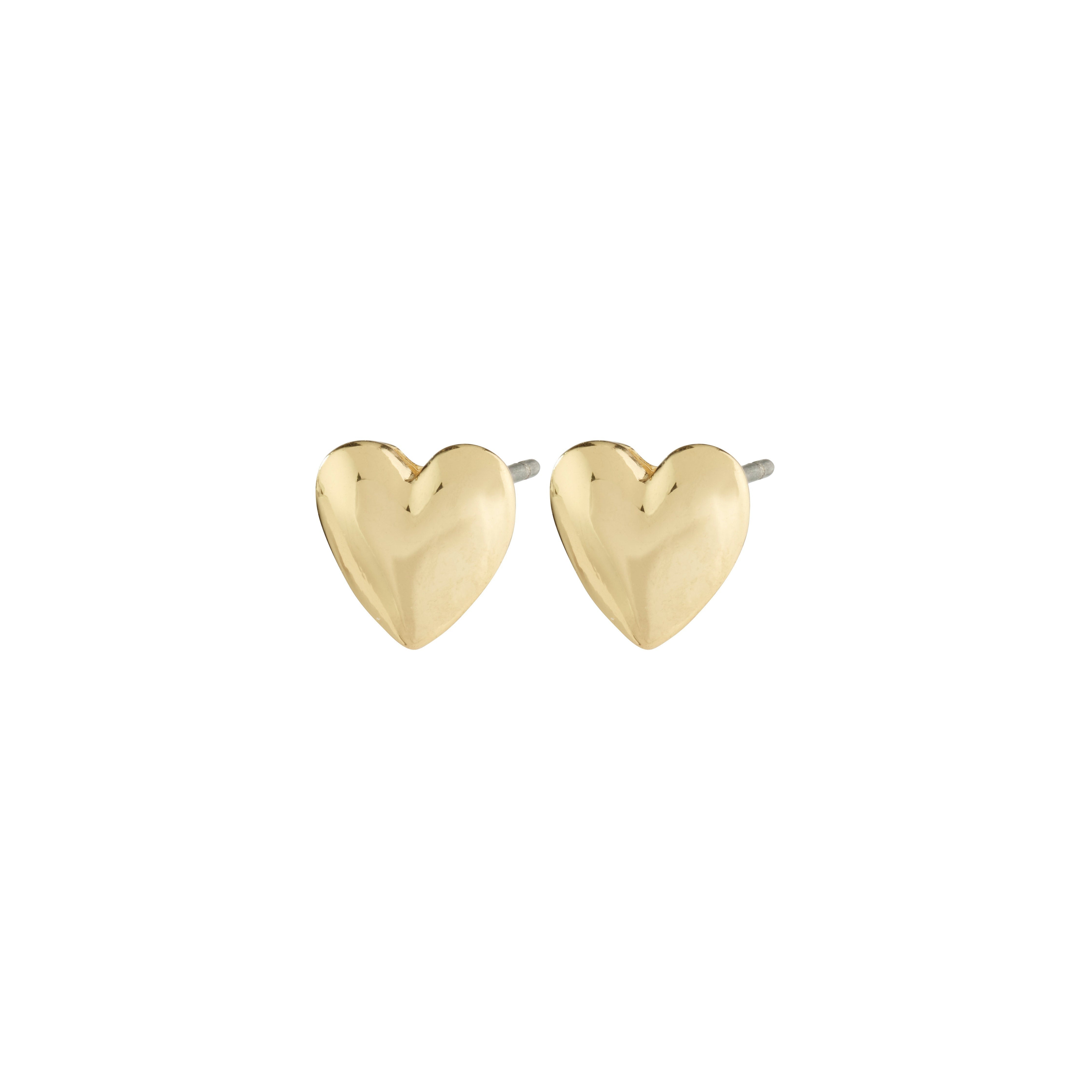 SOPHIA heart earrings gold-plated