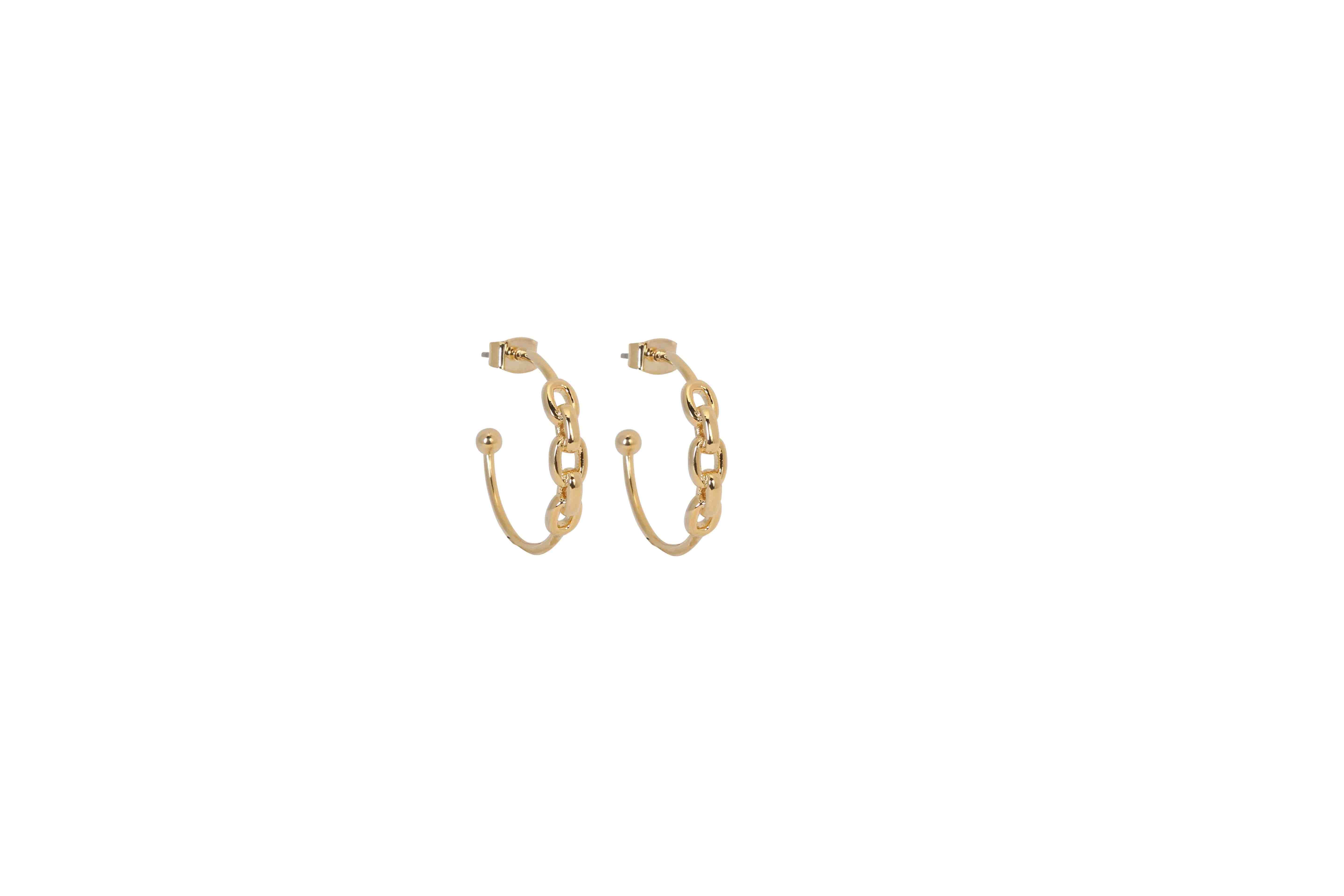 Ann Scofistica Earrings Gold