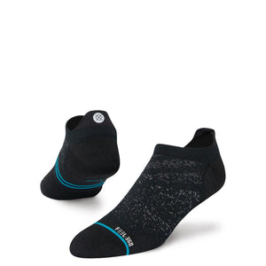 Run Ultralight Tab Socks Black