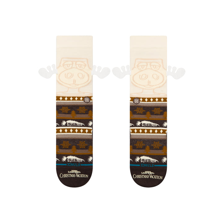 Christmas Vacation x Stance Have Some Eggnog Crew Socks