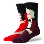 Load image into Gallery viewer, Beetlejuice x Stance Dearly Beloved Crew Socks
