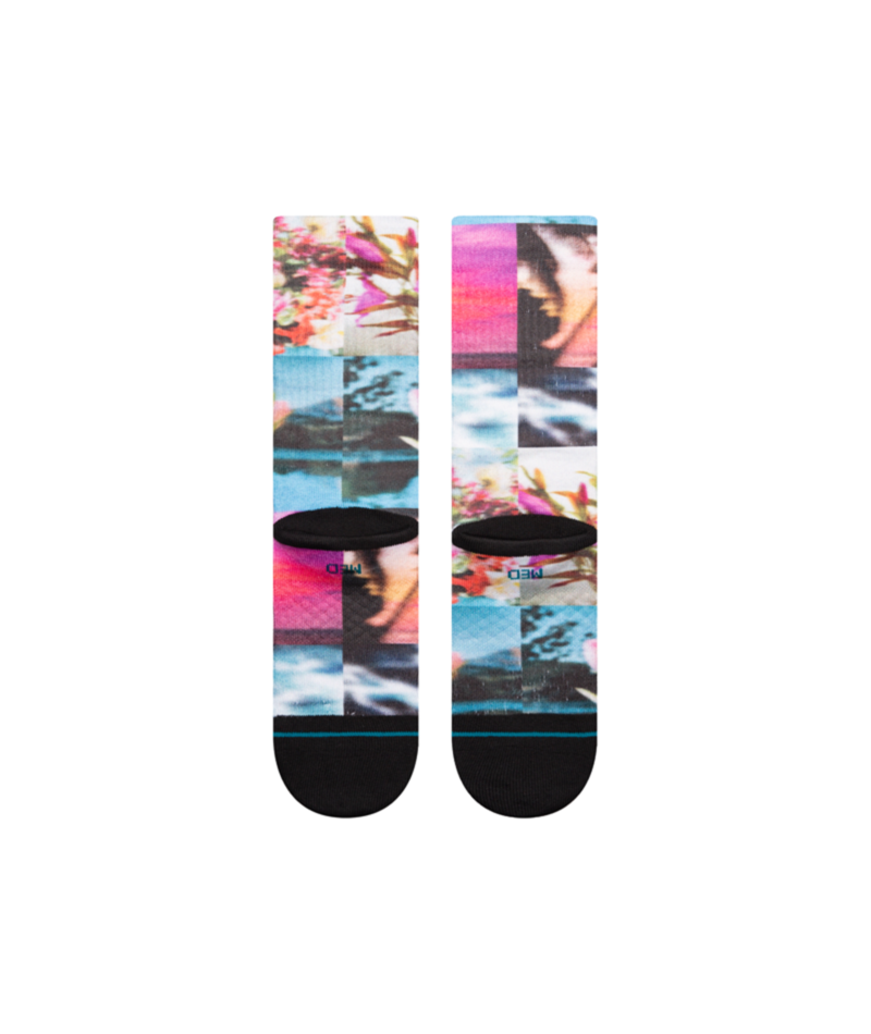 Take  Picture Crew Sock Floral