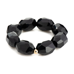 Black Onyx Chunky Bracelet