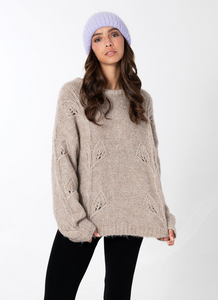 Knit Crew Neck Sweater