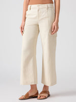 Load image into Gallery viewer, Rebel Wide Leg Crop Pant Birch
