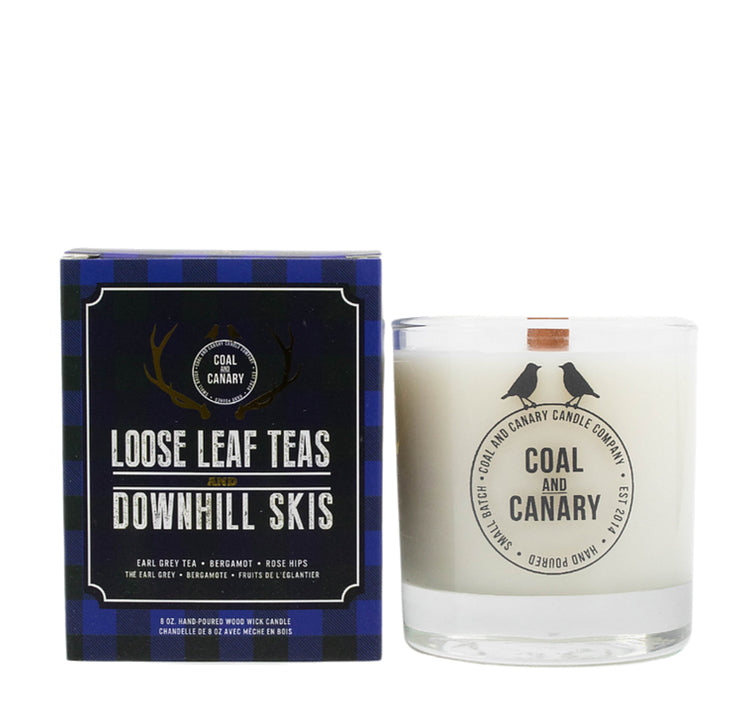 Loose Leaf Teas & Downhill Skis Candle Cabin Collection