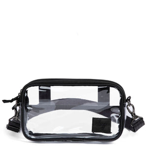 Coupe XL Clearview Crossbody Bag Black