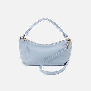 Lindley Crossbody Pale Blue In Soft Pebbled Leather