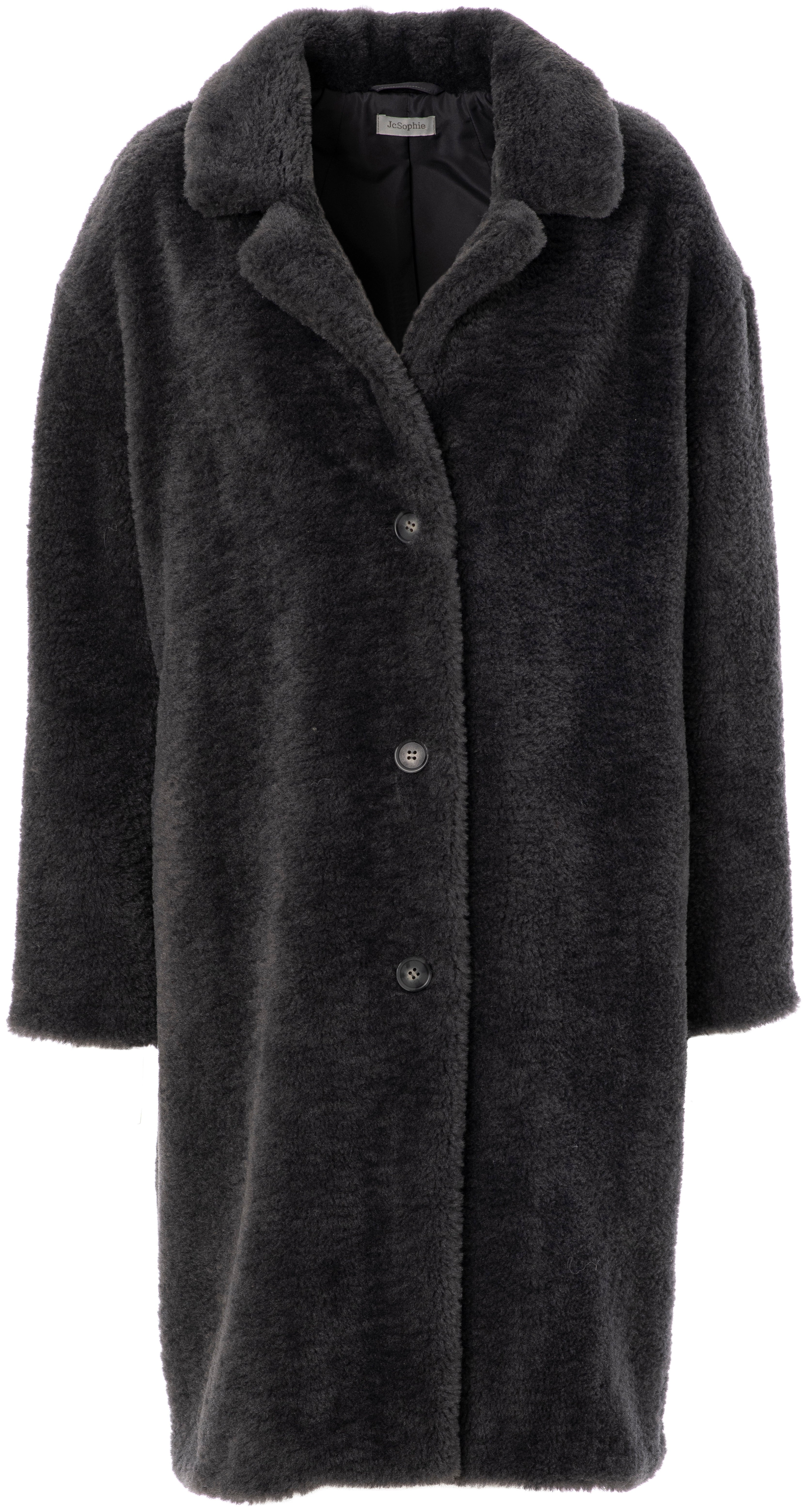 Edna Coat Dark Grey