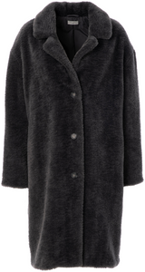 Edna Coat Dark Grey