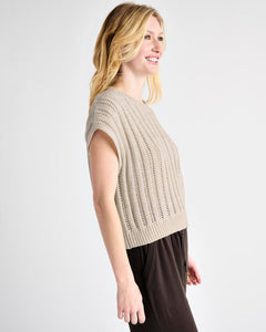 Camille Sweater Top Oat Heather