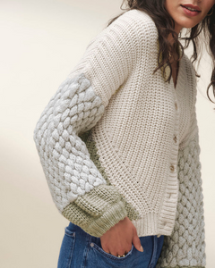 Margo Cardigan White Sand/Dew