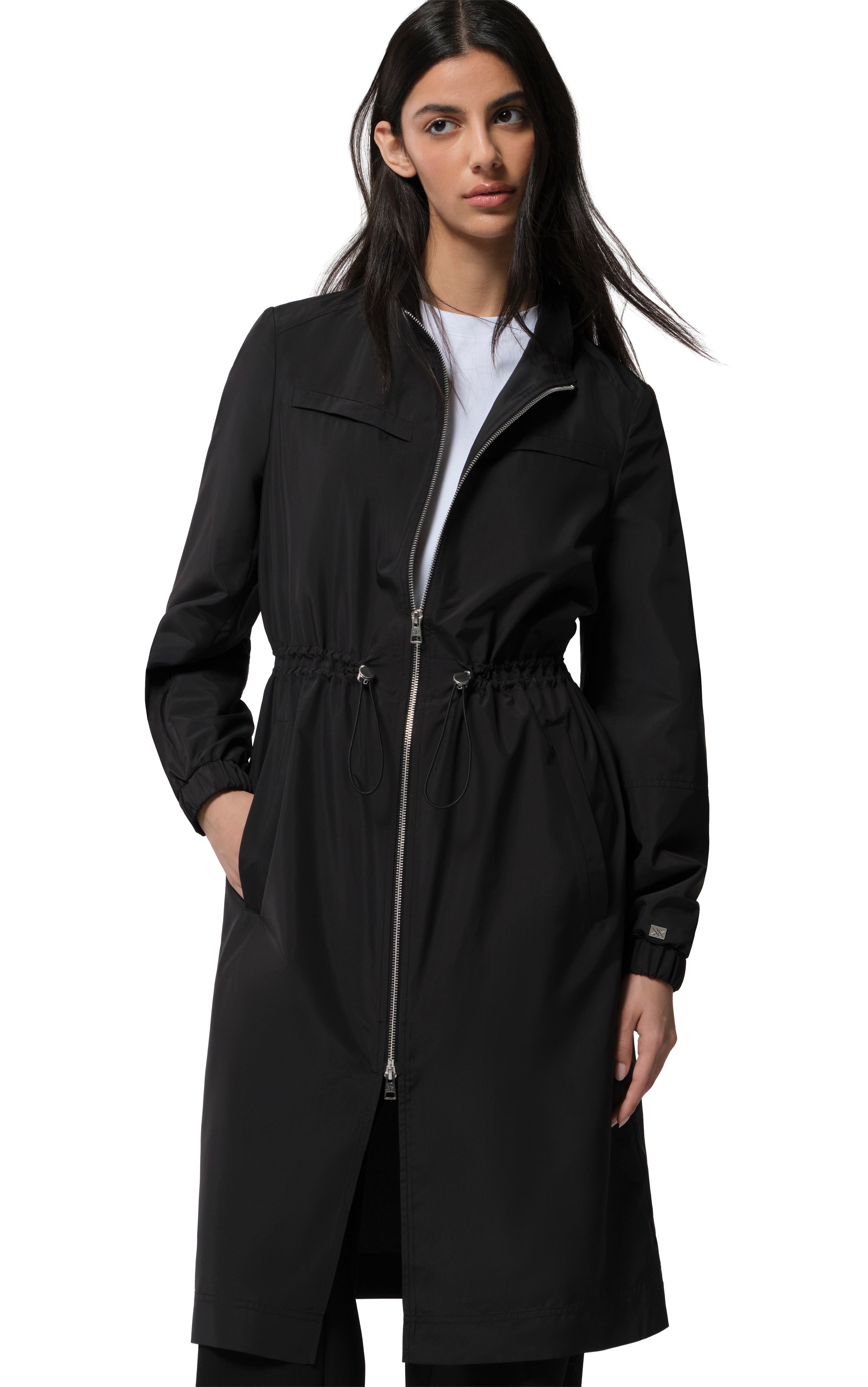 HENNA Rainwear Coat Black