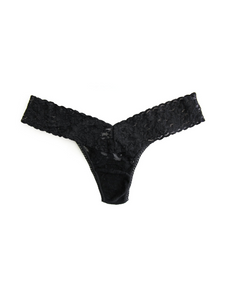 Rolled Signature Lace Low Rise Thong Multiple Solid Colours