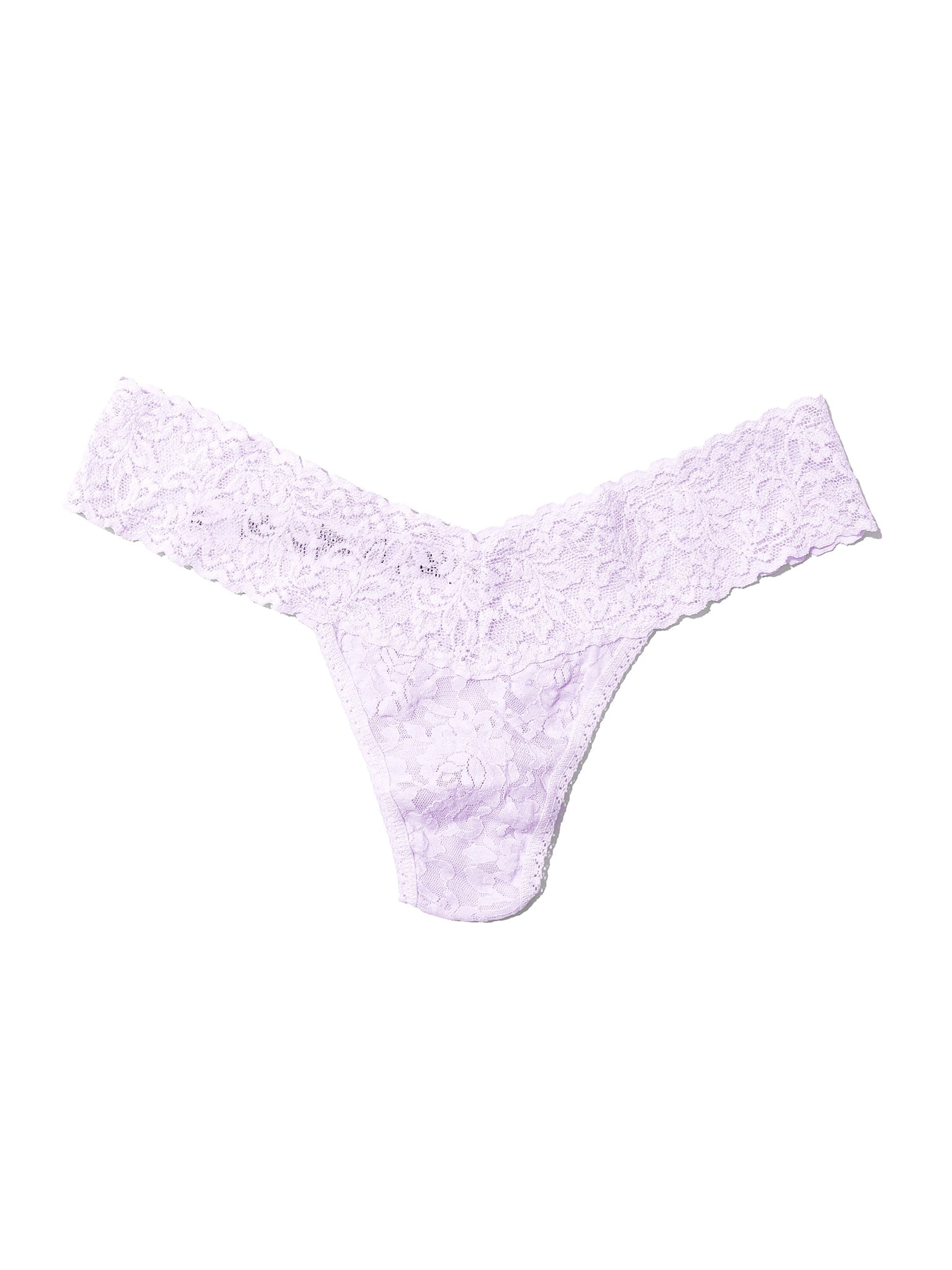 Signature Lace Low Rise Thong