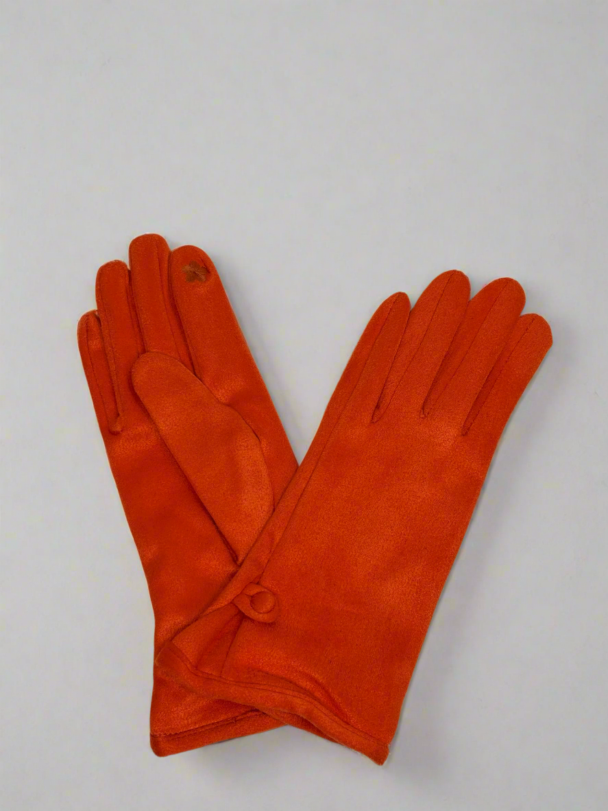 Hazel Faux Suede Gloves