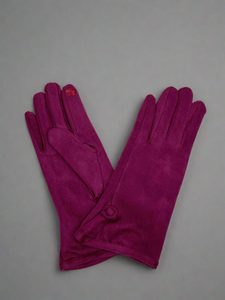 Hazel Faux Suede Gloves