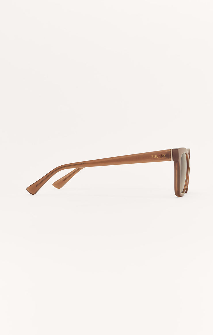 High Tide Sunglasses Taupe Gradient Polarized