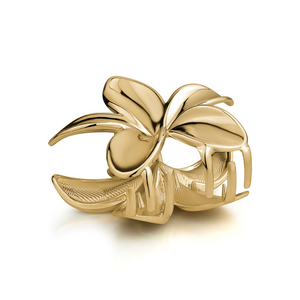 Metallic Lily Jaw Clip