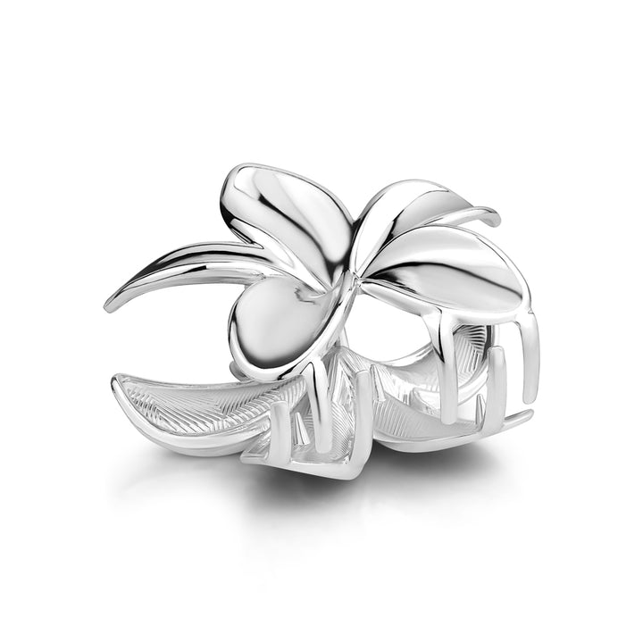 Metallic Lily Jaw Clip