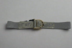 Nova Gold Buckle Belt Silver