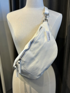 Oversized Belt Bag White