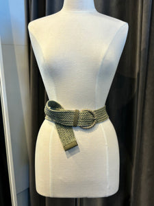 Sydney Woven Belt Olive