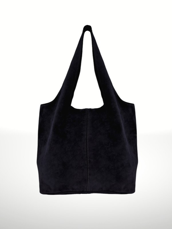 Giannina Suede Leather Shoulder Bag