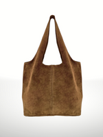 Load image into Gallery viewer, Giannina Suede Leather Shoulder Bag
