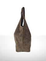 Load image into Gallery viewer, Giannina Suede Leather Shoulder Bag
