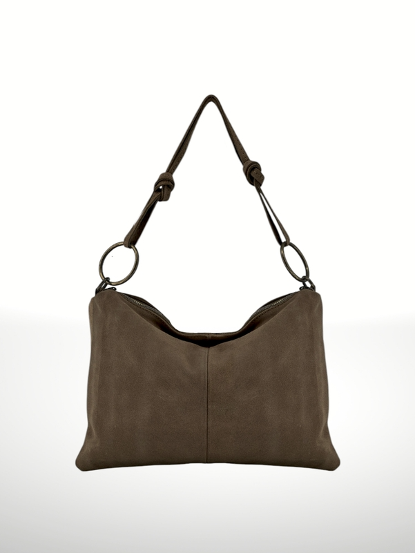 Gilda Suede Leather Bag