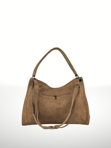 Riccio Suede Leather Bag