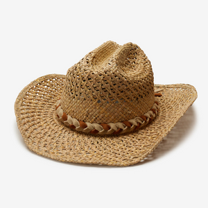 Yucca Cowboy Hat in Natural | WYETH x "INTENTIONALLY _________."