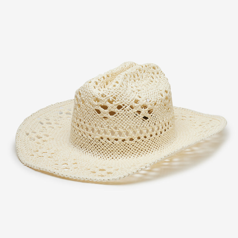 Diego Cowboy Hat in Ivory