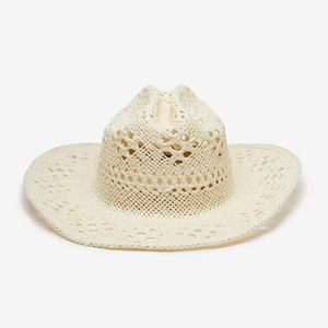 Diego Cowboy Hat in Ivory