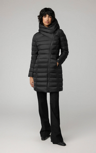 KARELLE Hooded Light Down Coat