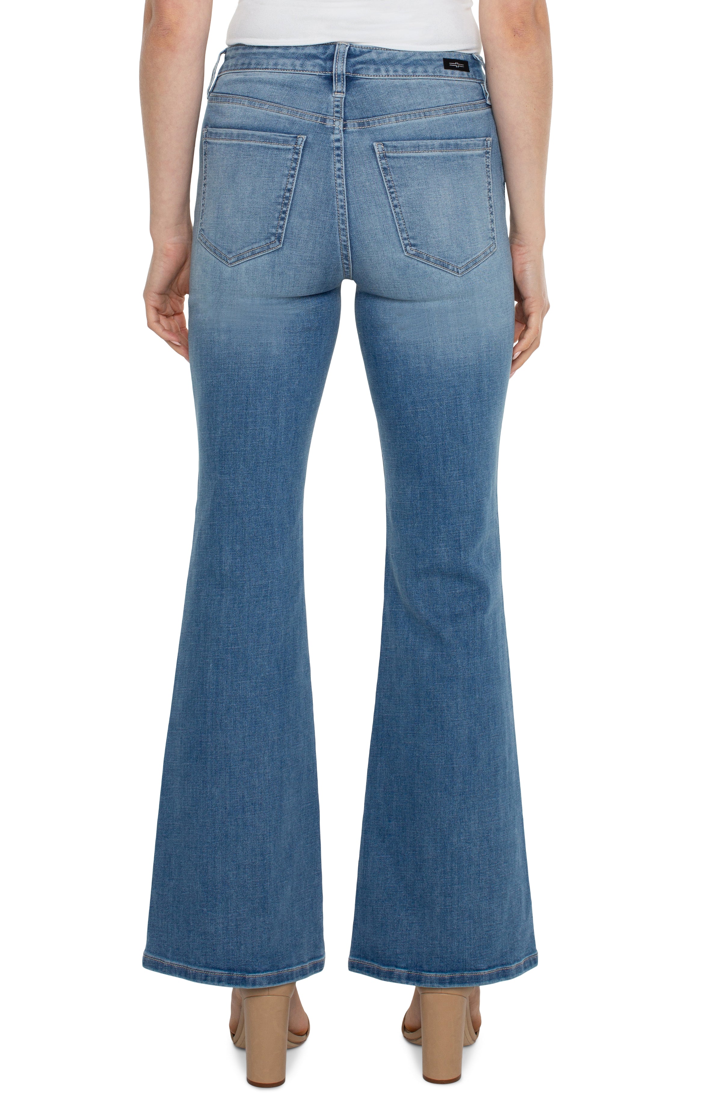 Hannah Flare with Flap Front Pockets Overlook