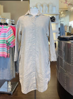 Load image into Gallery viewer, Nina Linen Shirt Dress Natural
