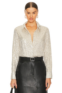 Radiant Sequin Top