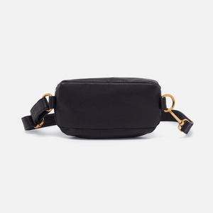 FERN Belt Bag in Pebbled Leather Black